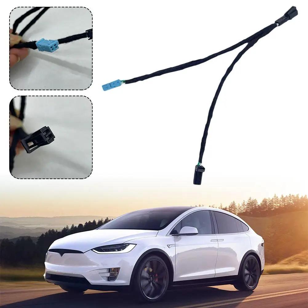  for Tesla Center Treble Lossless Adapter Cable Car Audio Upgrade for Tesla Center Speaker Tweeter Car Accessories 1pcs V7J9