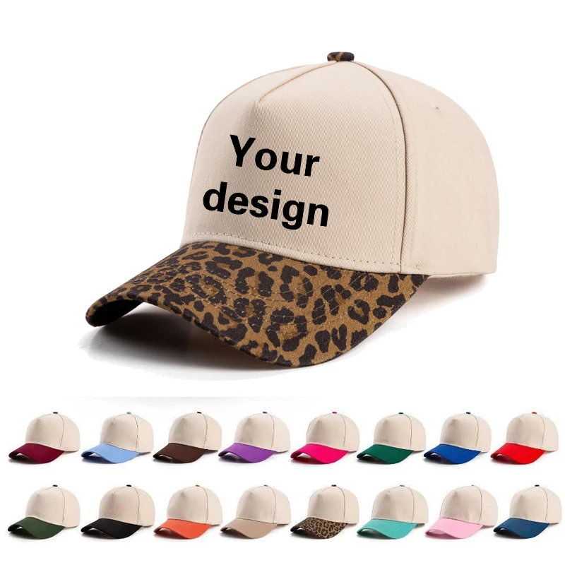 Custom Cap Print With Logo Personalized Customization Design Adult Men Hole Sunshade Truck Driver Baseball Competition Event Hat