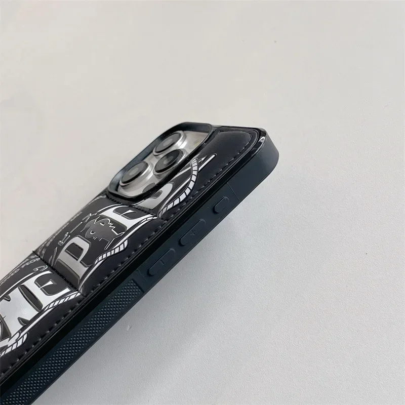 New Anime One Piece Phone Case for IPhone 15 16 Plus Pro Max Luxury Shockproof Phone Cover Back Shell Toys for Women Men Gifts