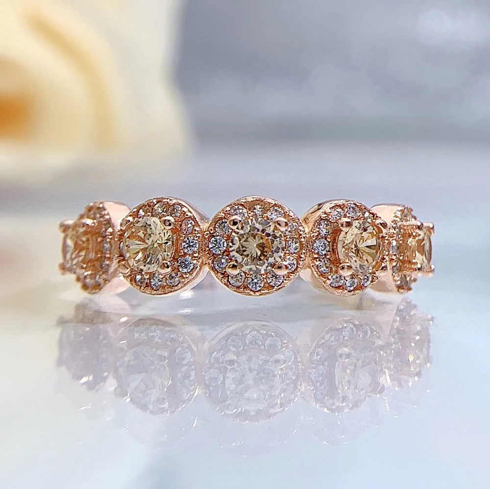 Vintage 100% 925 Sterling Silver High Carbon Diamond Sapphire Rings for Women Gemstone Wedding Band Cocktail Party Fine Jewelry