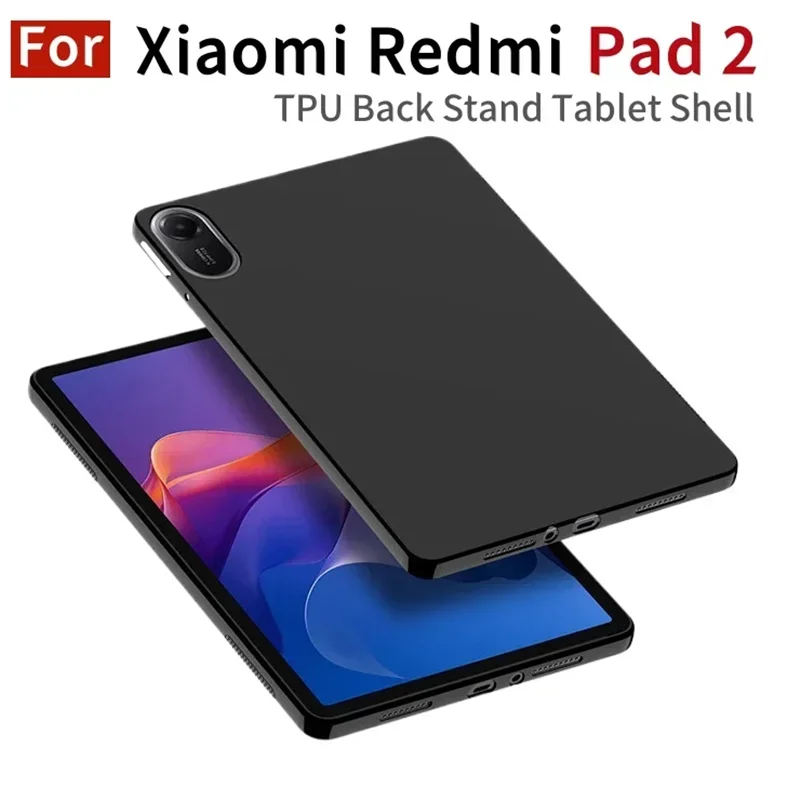 

Case For Xiaomi Redmi Pad 2 2025 11 inch Ultra Thin Tablet Cover For Redmi Pad2 11" TPU Soft Protector Silicone Cover