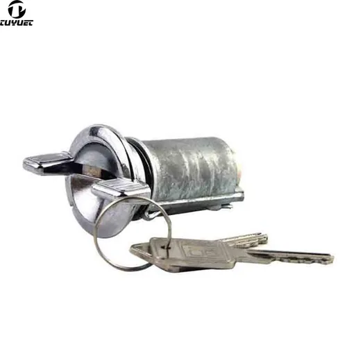 Imagen 2 del producto Interruptor de bloqueo de encendido con juego de 2 llaves LC1426 para Chevrolet C10 C20 C30, cilindro de bloqueo de coche, accesorios para automóviles