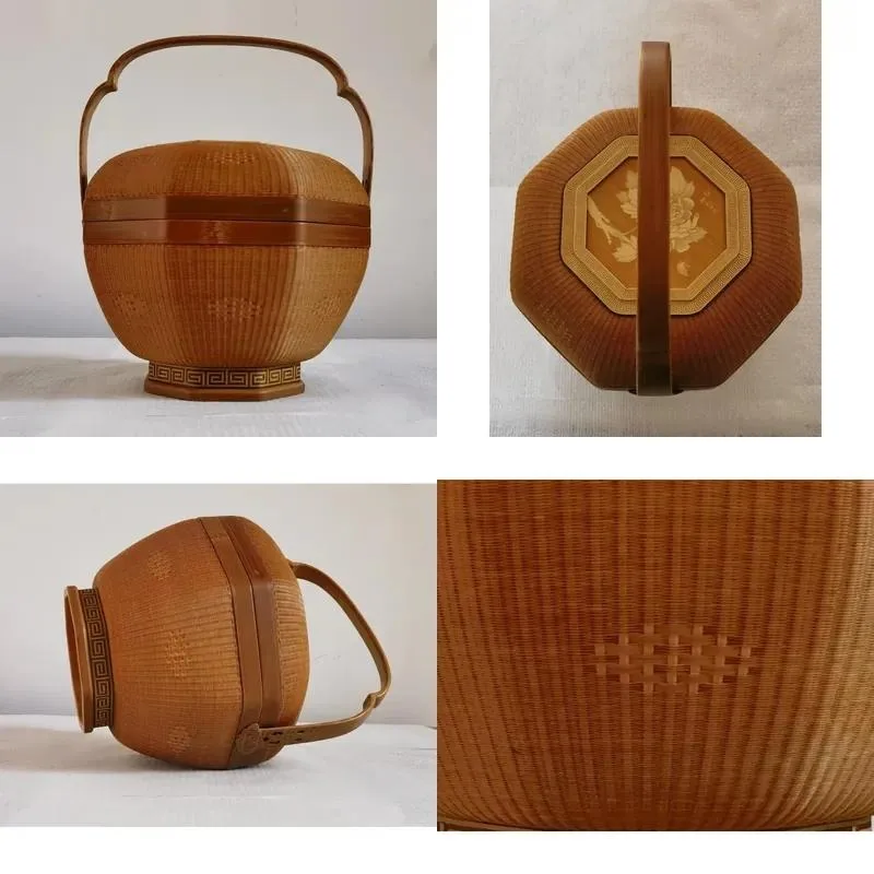 Intangible Cultural Heritage Handmade Bamboo Handmade Basket