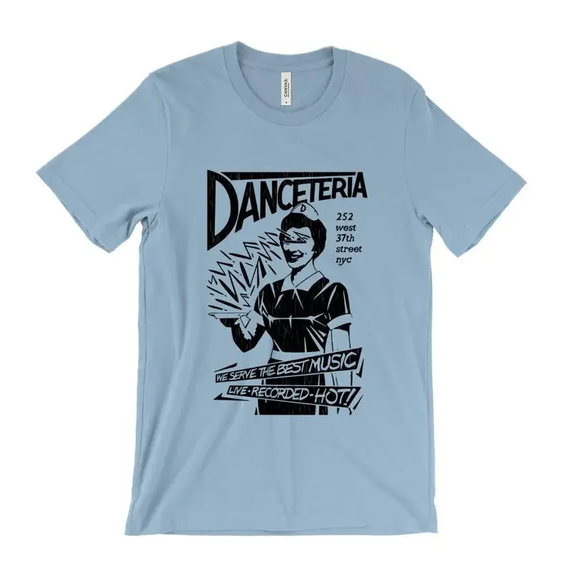 Danceteria T Shirt 1980s Nightclub Disco After hours Rock Dance New York