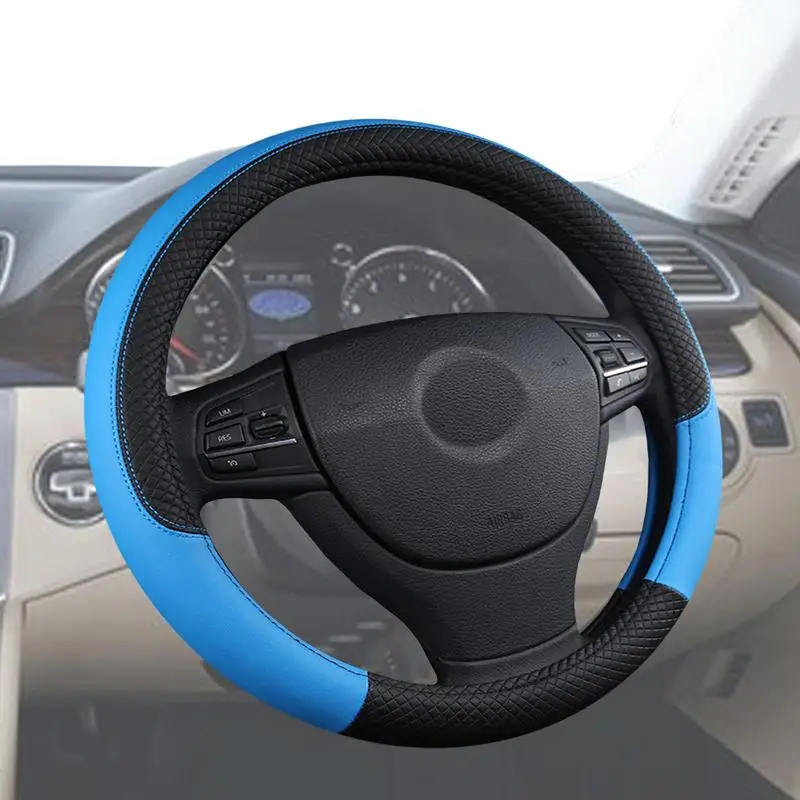 Steering Wheel Sleeve Steering Wheel Protector Car Interior Accessory Auto/Car/SUV Steering Wheel Wrap Sweat-Absorbing Car