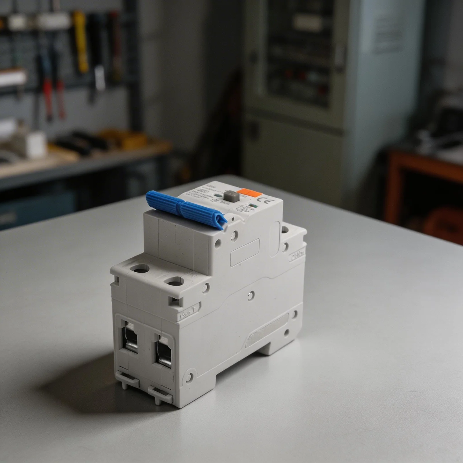 Electrical Safety FI Circuit Breaker Electrical Safety Enhancement 6kA Breaking Capacity DIN Rail Mounting For AC Systems
