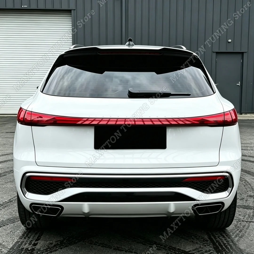Für Audi Q5 SQ5 Q5L MK3 2025-2026 Glänzend Schwarzer ABS Heckspoiler Flügel Kofferraumdeckel Splitter Diffusor Lippe Karosserie-Kit Tuning