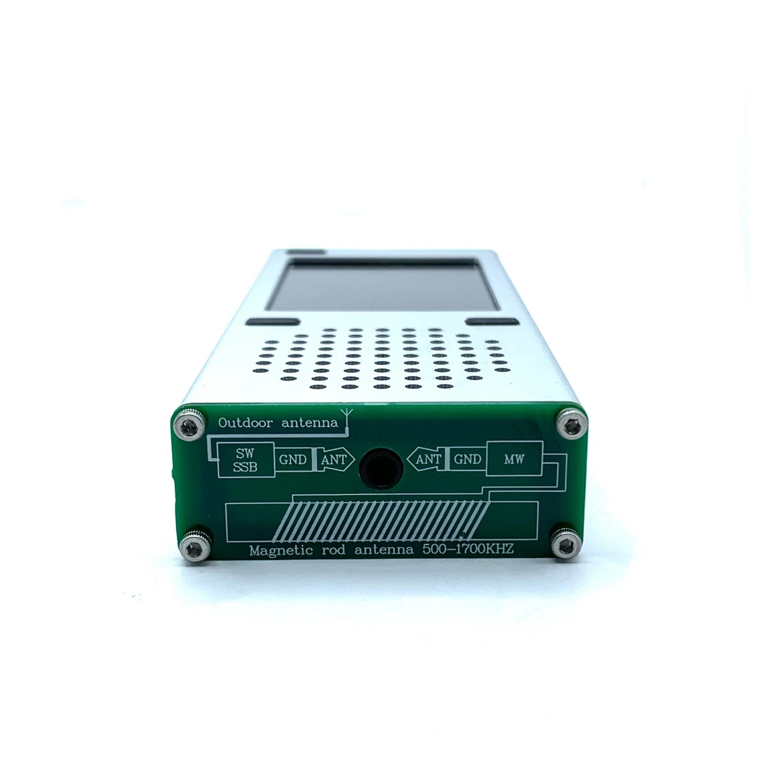 Receptor de Radio airband de banda de aviación ATS200 FM SI4732 ESP32 Bluetooth 2,4 pulgadas pantalla táctil modulación de amplitud de frecuencia