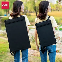 8K Art Portfolio Case 43x30cm Sketch Drawing Boards with Zipper Bag and Strap Portable Clipboard for Outdoor Sketching