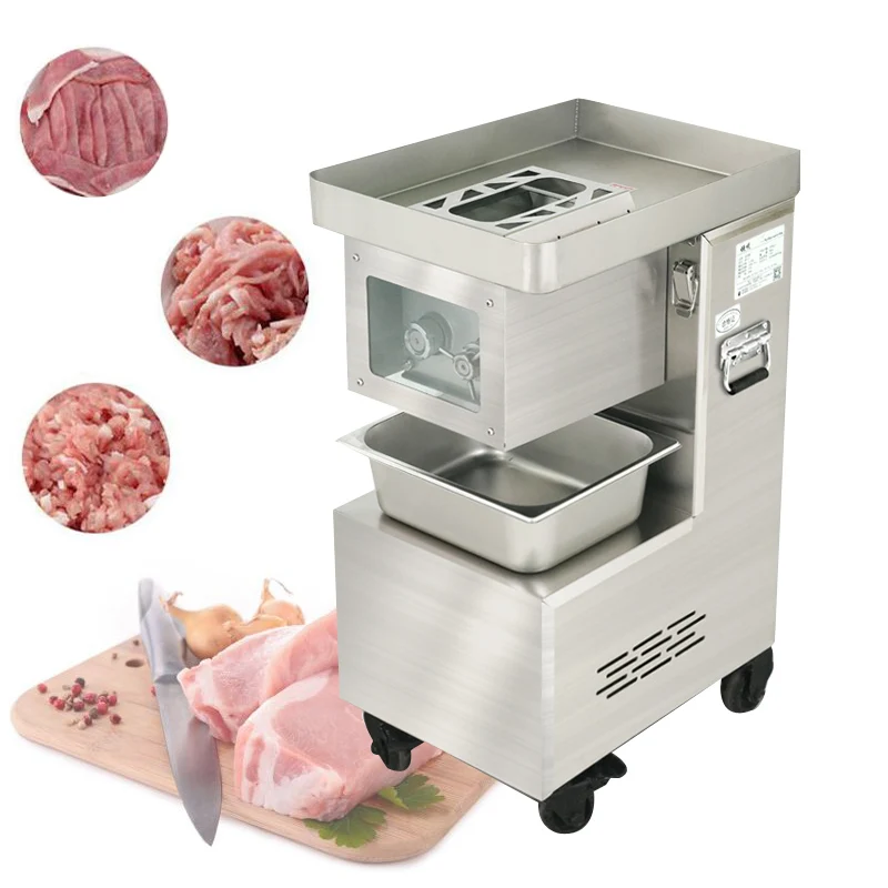 

Commercial Electric Meat Slicer Stainless Steel Vertical Meat Shredder Dicing Machine Meat Cutting Machine Vegetable Cutter 220V