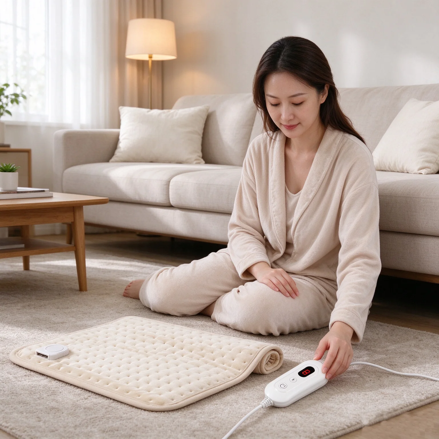 Electric Heating Pad 30×60cm, Physiotherapy Heat Pad, Home Heat Therapy, Shoulder and Back Pain Relief
