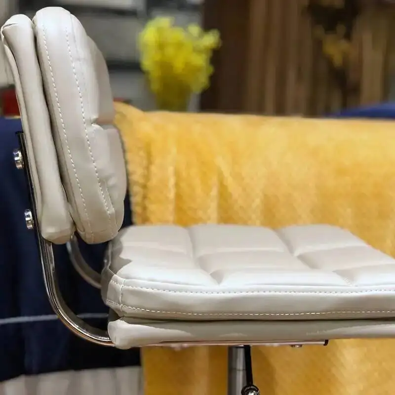 Backrests Beauty Salon Dedicated Chairs Beauty Manicure Rotating Lifting Bar Chairs Explosion-proof Stools Cadeira Furniture AA