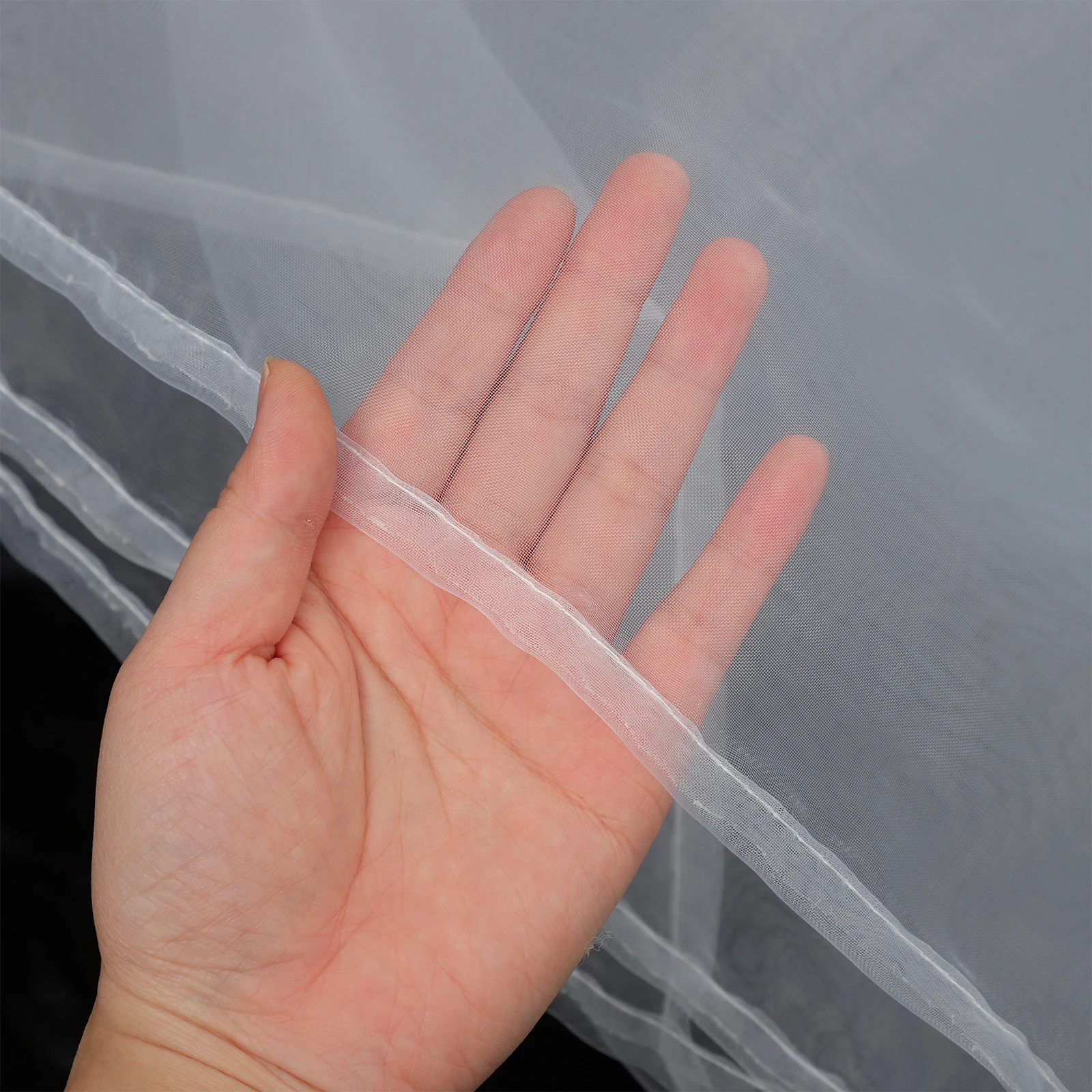 

2 Pcs Curtains Polyester Curtain 1x2m Window Screen Elegant Drape Polyester Bedroom Home Decor Curtain Easy Clean