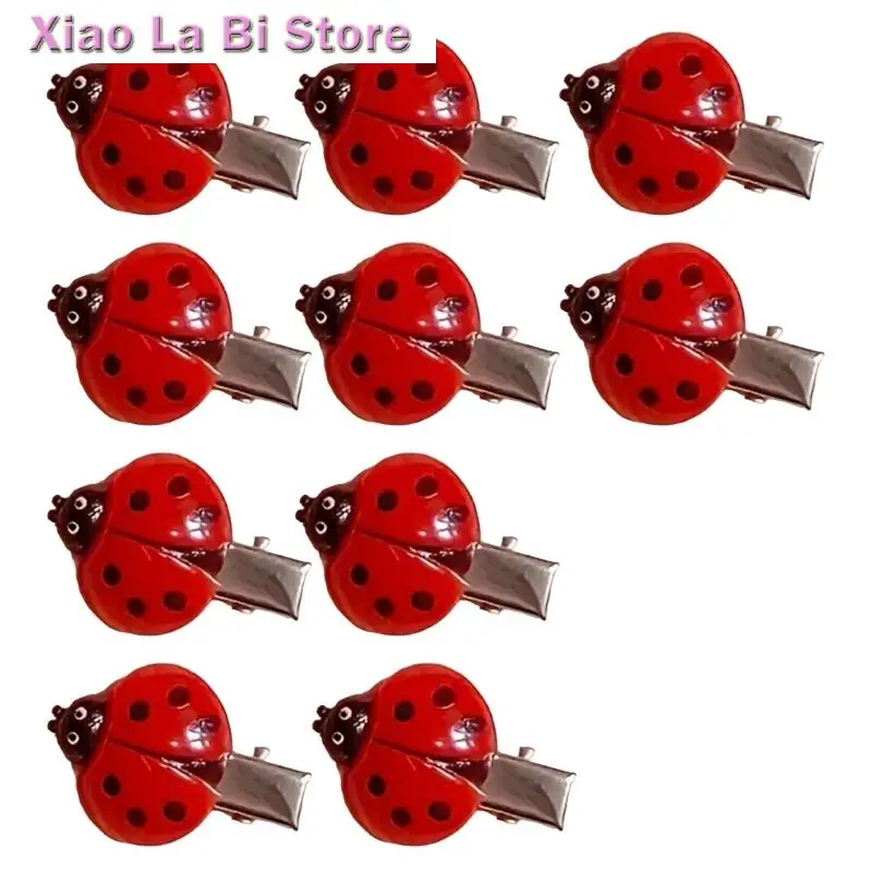 

XXFD 10Pieces Insect Hairpins Metal Hair Clip School Event Accessories for Kids