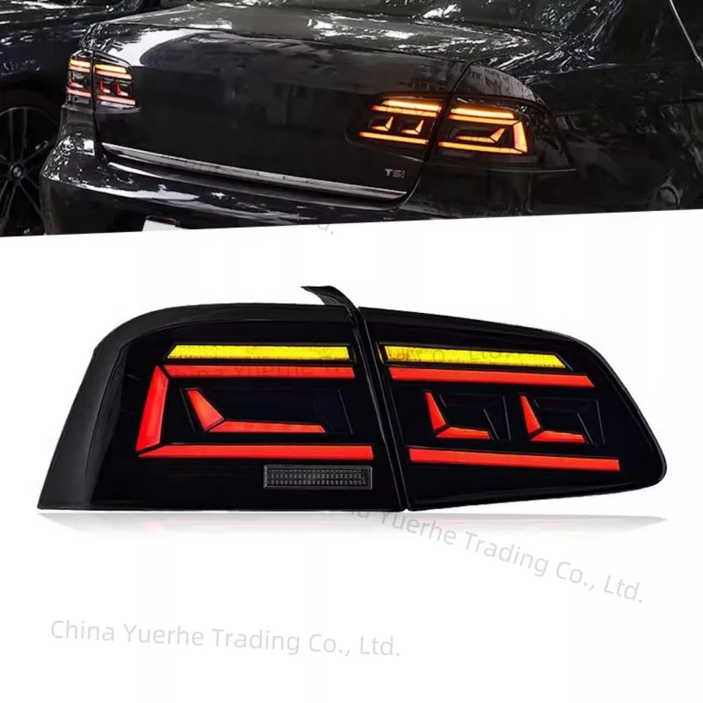 

Задний фонарь в сборе для Volkswagen vw Passat b7 2012-15, обновленный стоп-сигнал, указатель поворота, резервный фонарь заднего хода