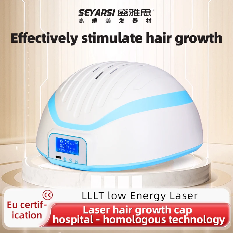 SEYARSI hair growth Laser LLLT laser helmet 117 laser light for hair grow laser cap