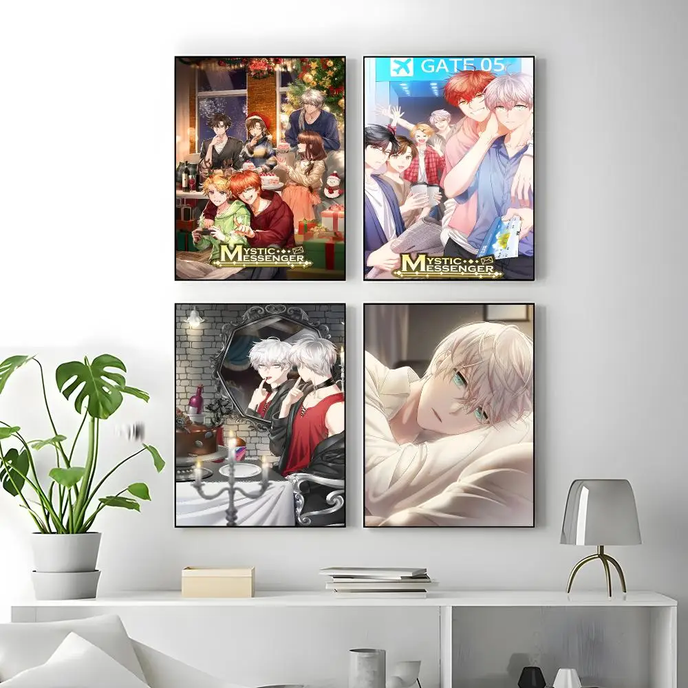 Game Mystic Messenger Poster Poster High Quality Wall Art for Home Office Bedroom Living Room Perfect