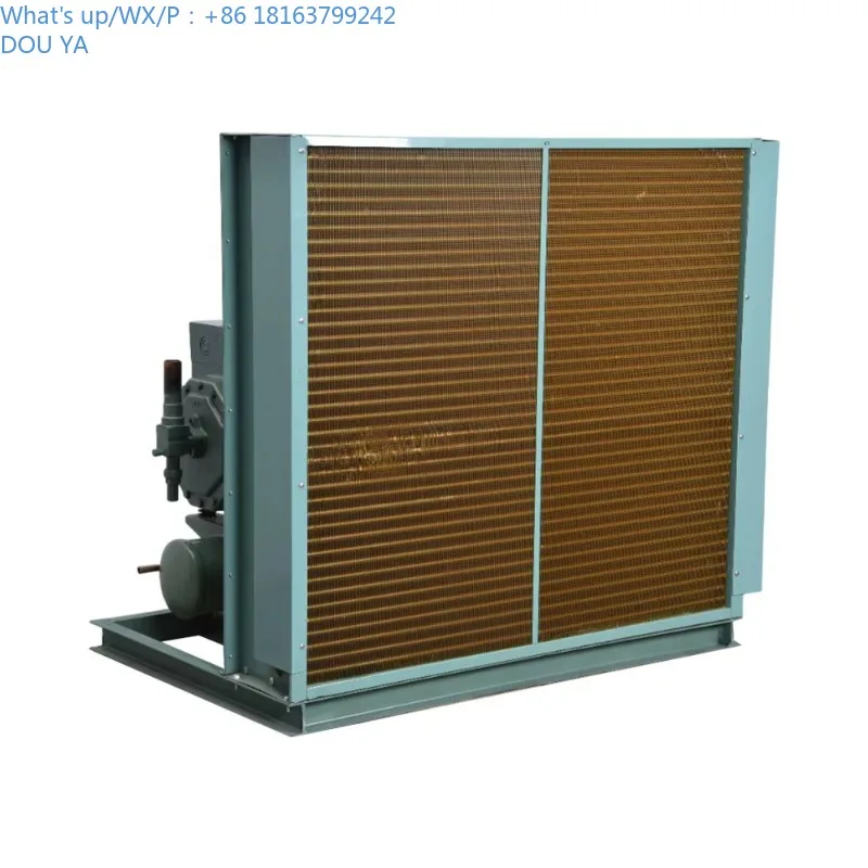 2026 Ruitong Factory Professional Energy Saving Refrigeration Equipment Semi Hermetic Bitzer Compressor Condensing Unit