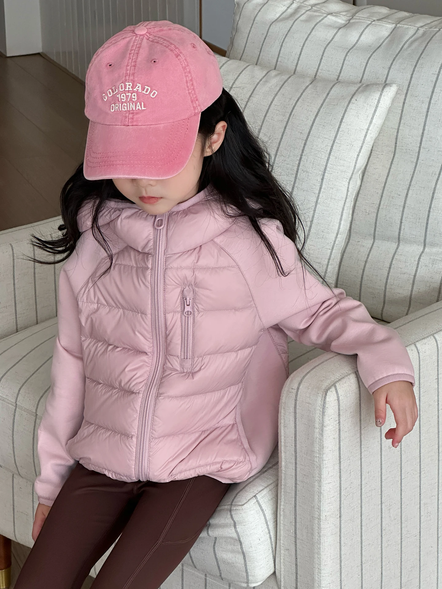 

Girls Lightweight down Jaet Winter Clothes Tee-Proof Warmth Du down School orm Tool Outerwear Children's Clothing