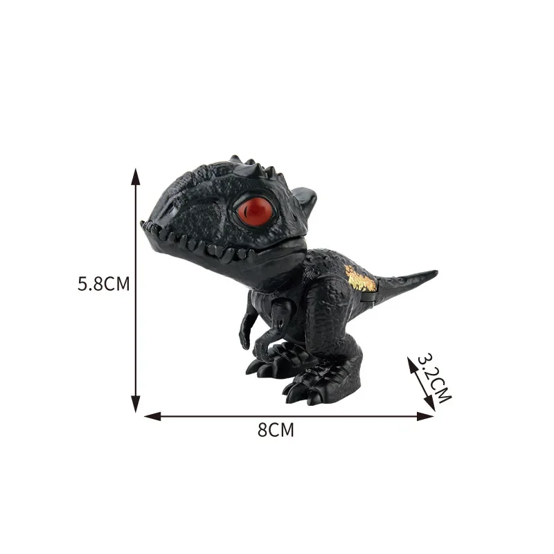Jurassic Finger Dinosaurier Tyrannosaurus Modell Spielzeug für Kinder Finger Beißen Dinosaurier Bewegliche Gelenke Dinosaurier Spielzeug für Jungen Geschenk – Detail 19