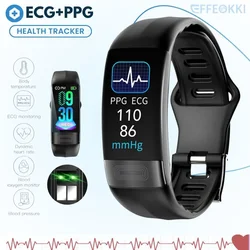 P11PLUS ciśnienie krwi Ekg zegarek monitorujący zdrowie bransoletka Fitness męska z bransoletką z pomiaru ciśnienia Ekg