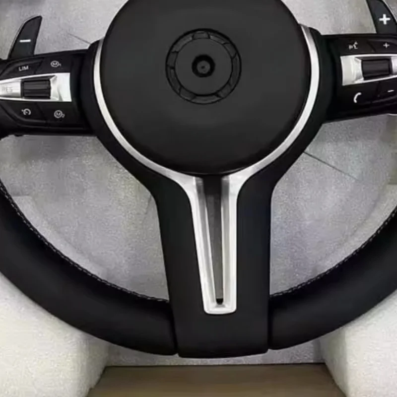 Customized Microfiber Leather Car Steering Wheel For BMW M Sport M3 F30 F15 F16 F20 F21 F25 F26 M5 F10 F11 F06 E90 Accessories