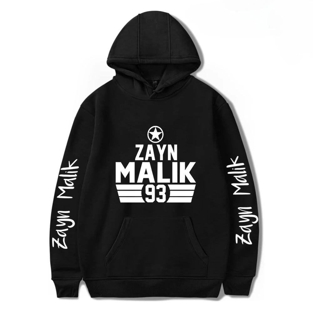 Rapper Zayn Malik Oversized Hoodie Women Men Harajuku Sweatshirt Y2K Streetwear Hip Hop Pullover Hooded Jacket Casual Tracksuit