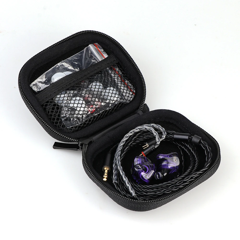 Linsoul Kiwi Ears Quartet 2DD+2BA Hybrid In-Ear Monitor 10mm Titan Dynamic Driver IEM Kopfhörer HiFi Kopfhörer – Detail 10