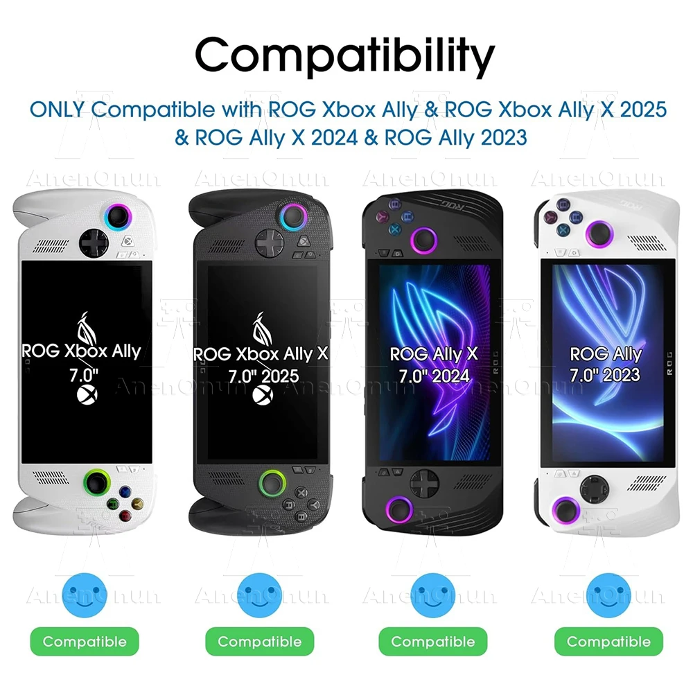 Ultra HD Shatterproof Tempered Glass for ROG Xbox Ally / ROG Xbox Ally X 9H Hardness Anti-Scratch Bubble-Free Screen Protector
