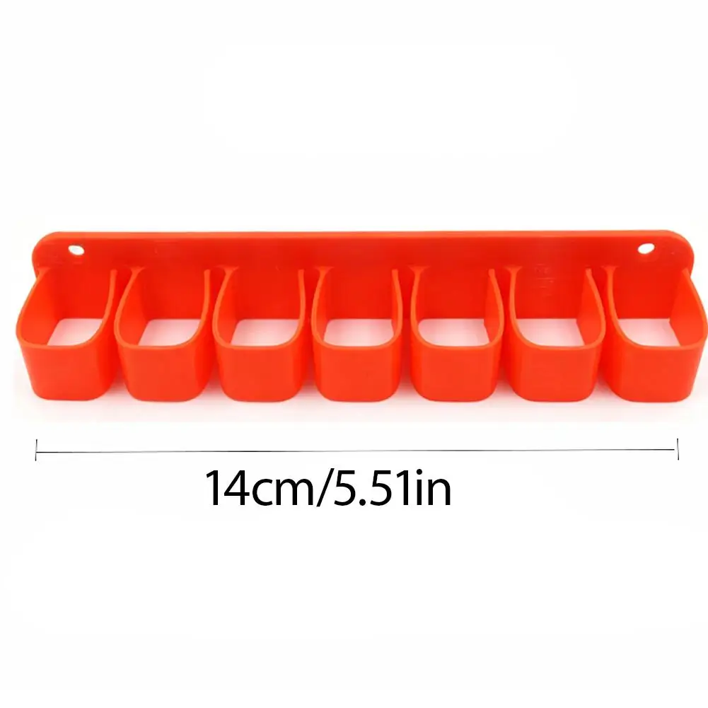 Wall Mounted Durable Plastic Wrench Organizer 14cm Easy to Clean for Garage Workshop Professional Repair