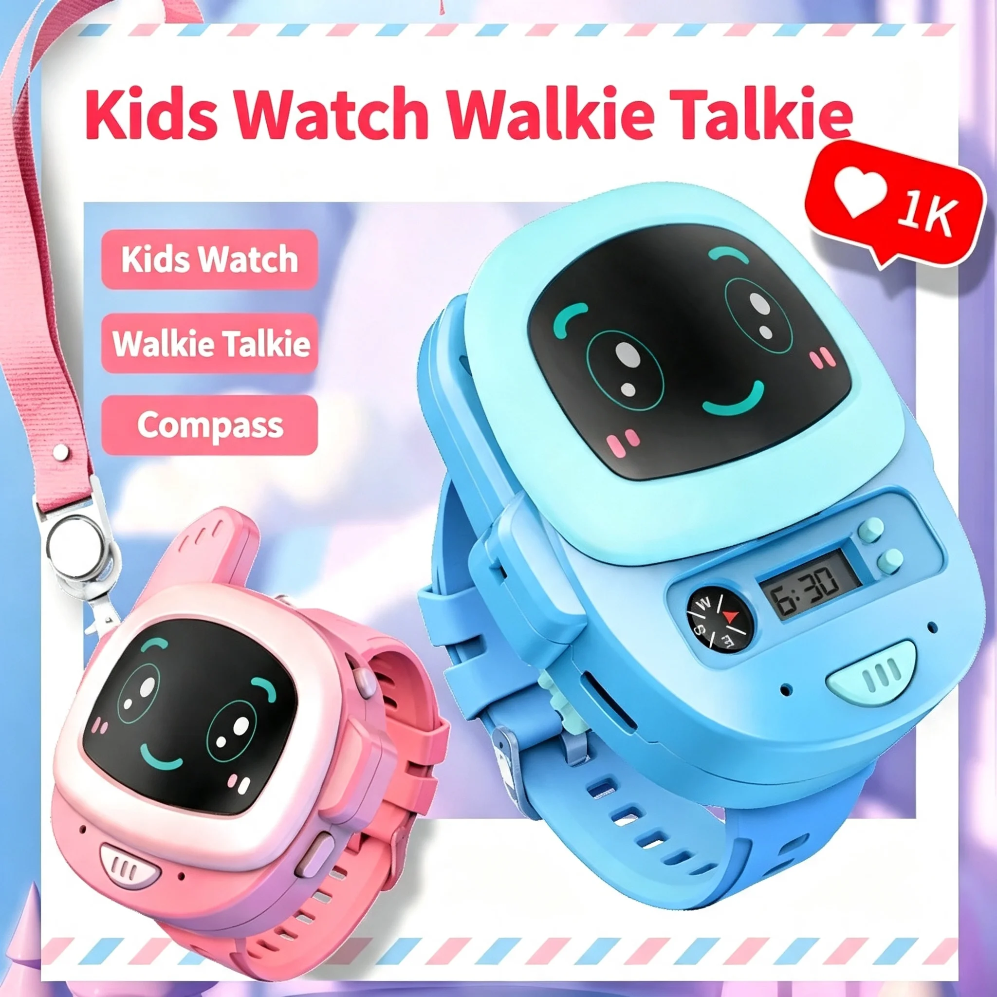 kids-walkie-talkie-watch-set-of-2-–-wireless-intercom-toy-with-remote-call-indoor-outdoor-parent-child-interactive-game