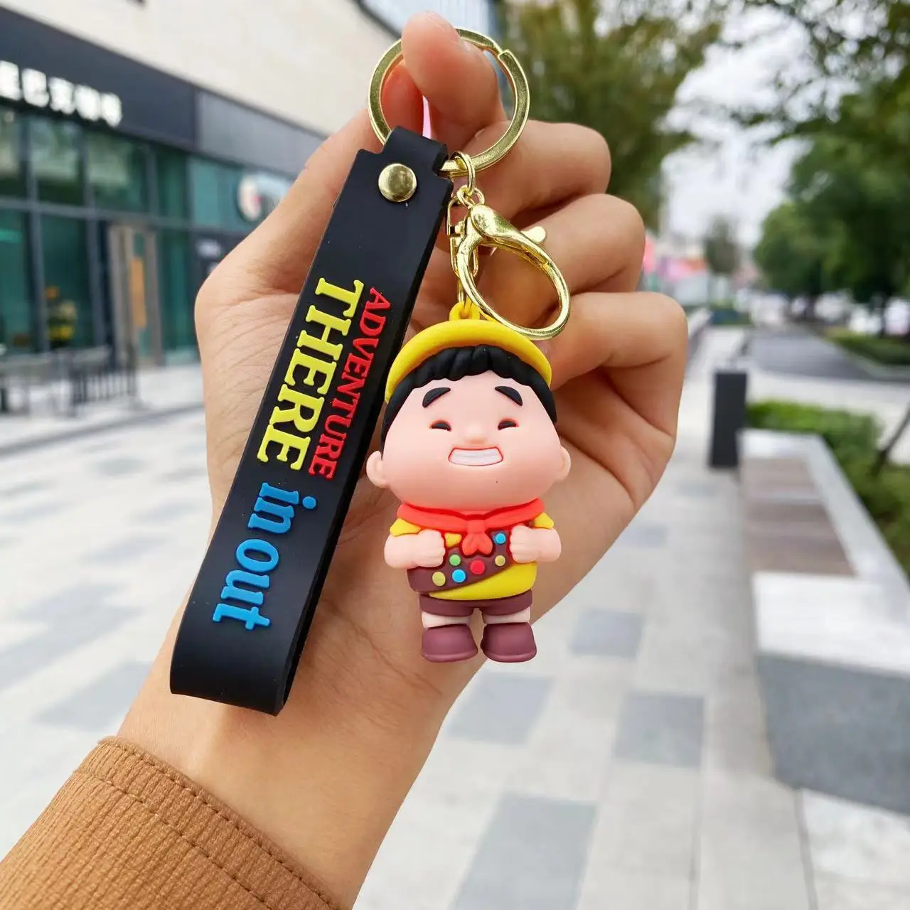 Disney Pixar Movie UP RUSSELL with Kevin Action Figures Toys Collectible Dolls Gifts for Children Car Decoration