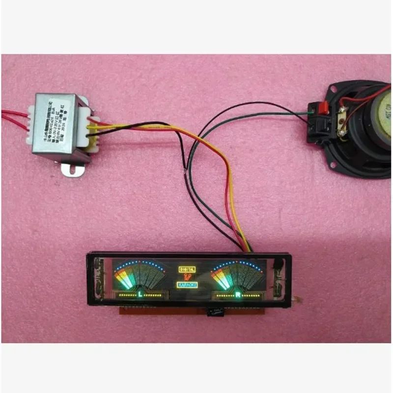 

NEW Single Dual Channel Dual Meter Display Audio Frequency Spectrum Displayvacuum Fluorescent VFD Display VU Level Meter