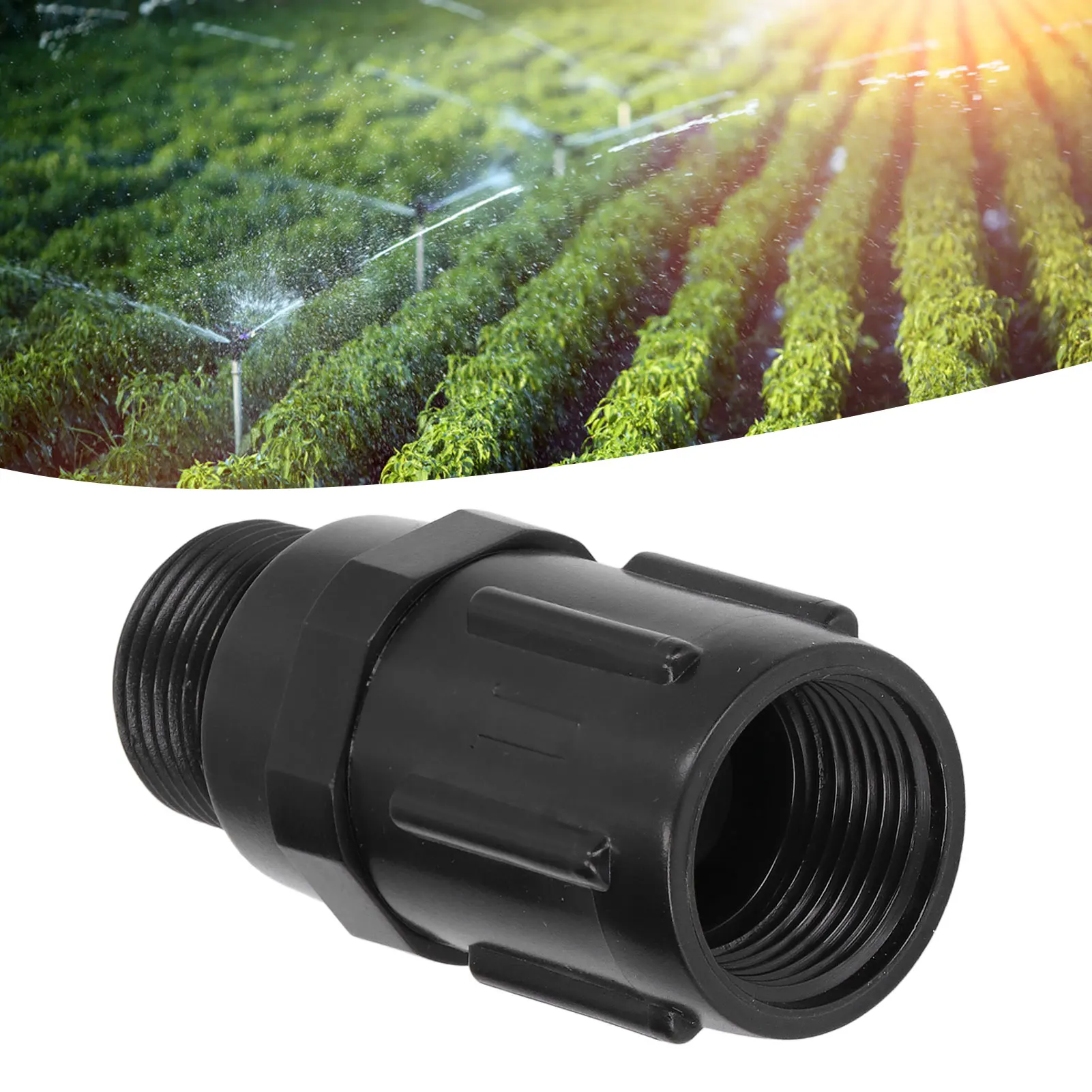 Drip Irrigation Pressure Regulator G3/4 Thread Low  Water Distributing Regulator for Farms Parks Gardens Watering Equipment