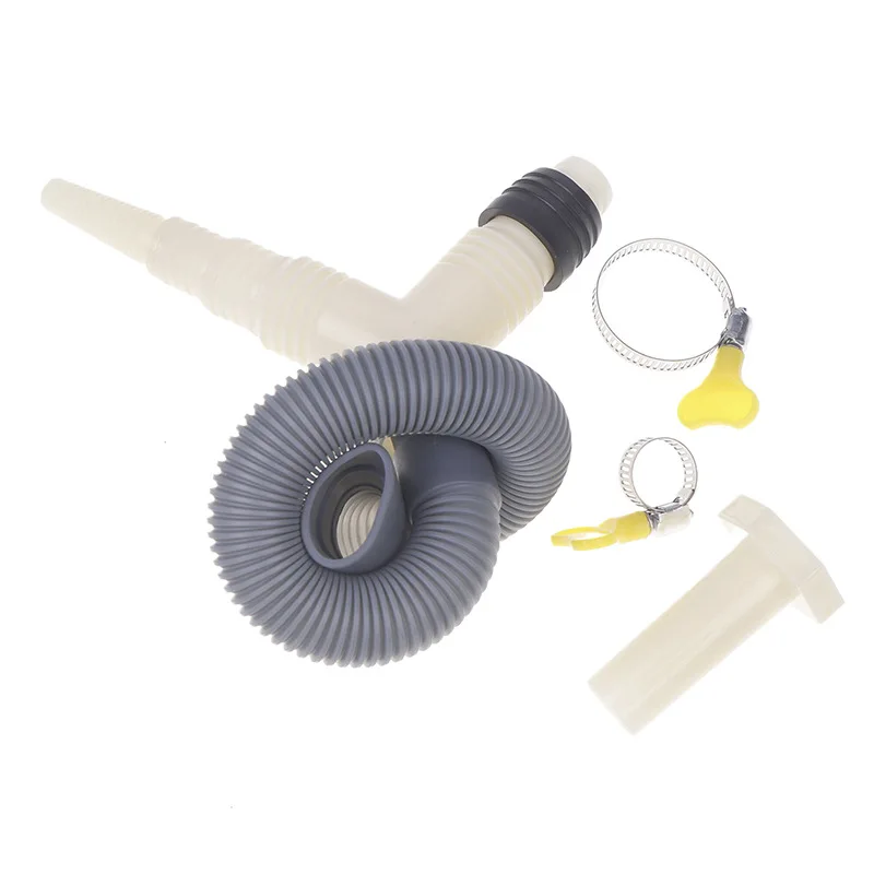 Universal Front Top Load Washer Dryer Drain Hose Extension Kit Y-Type Splitter Connector