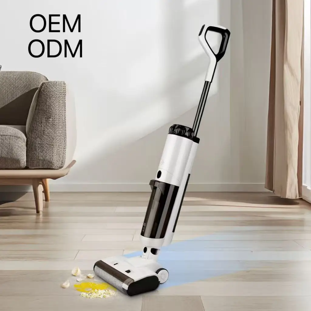 Factory Wholesale Wet Dry Cordless Floor Washer Suction Self-Cleaning Brushless Electric Mop Battery Outdoor Household
