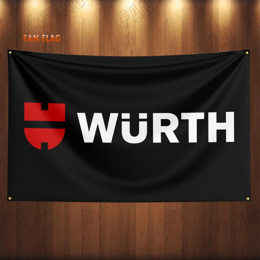 3x5 Ft Wurths Tool Flag logo Polyester Printed Electrician Banner For Decor flag banner Hand Tool Powel Tools and accessories