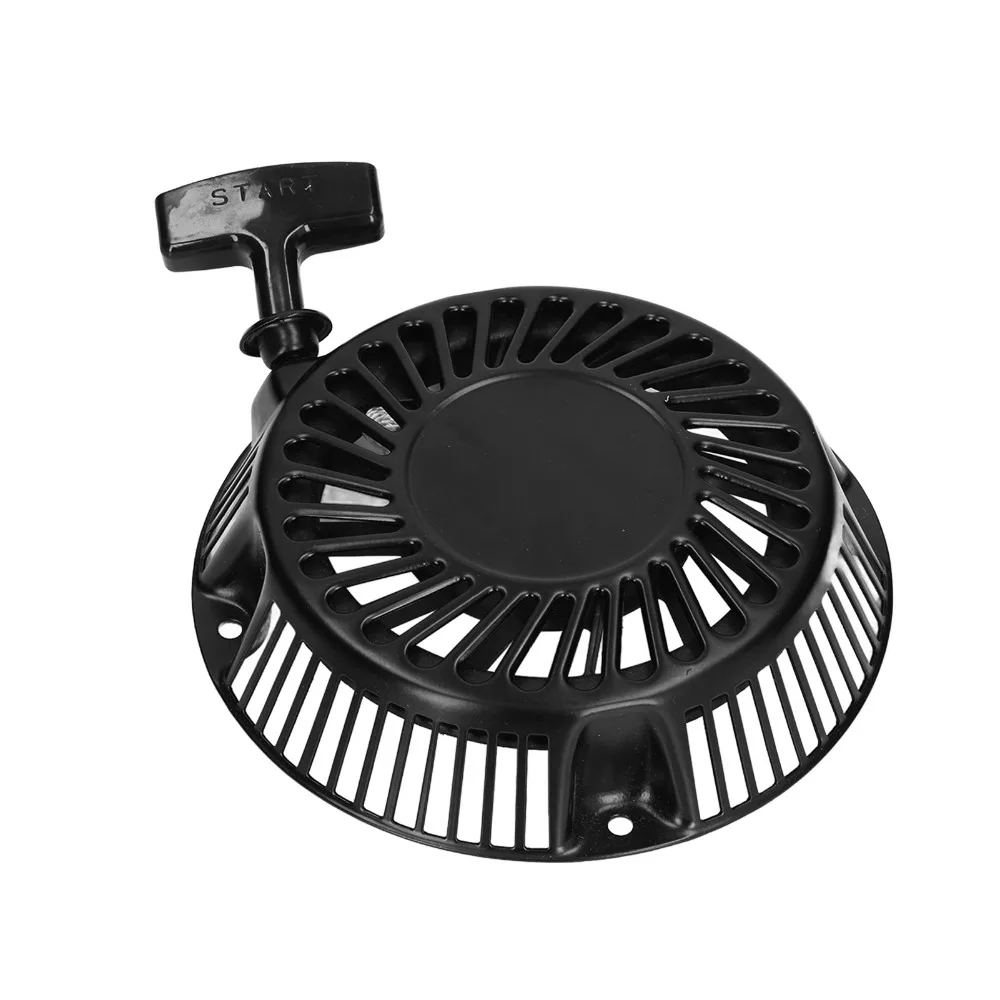 

Iron and Plastic Recoil Starter Assembly Compact Black Engine Recoil Starter for 591606, 695058 11-17.5 Horsepower Engine