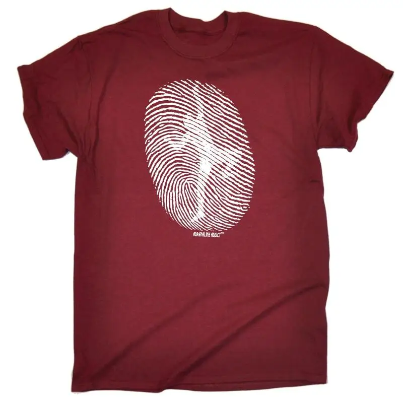 

Футболка с отпечатками пальцев, альпинизм, рок-люпы, подарок на день рождения, забавная