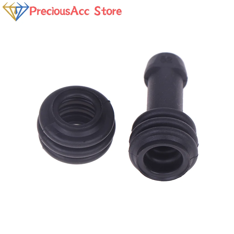 

Upper and Lower Rubber Shock Absorber Covers for Brake Pumps; Water-Resistant Motorcycle Disc Brake Caps - 2PCS