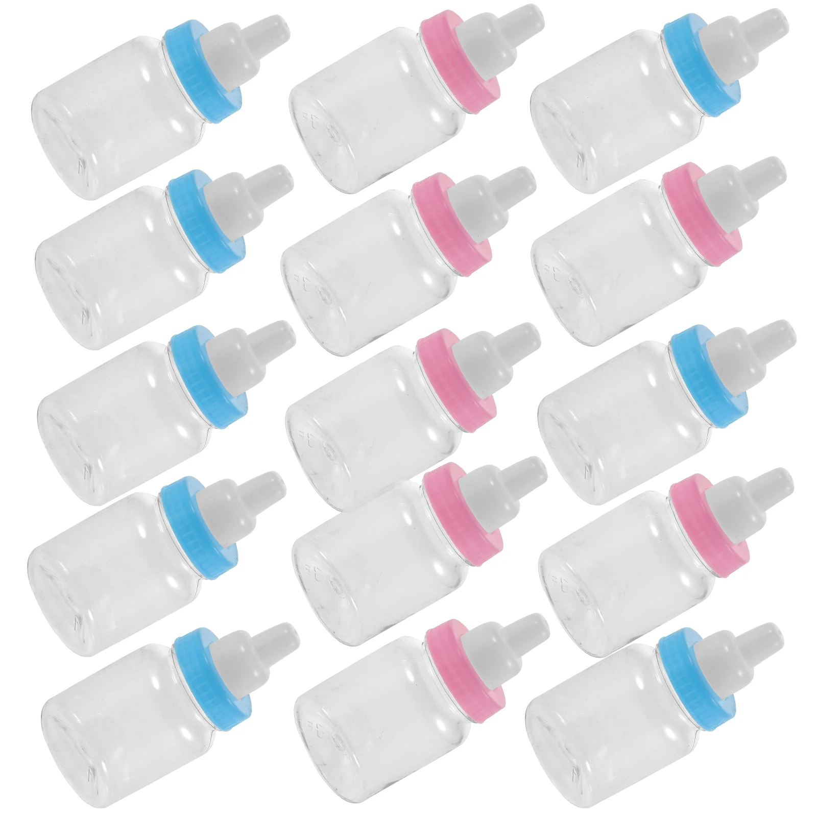 12 Pcs Small Feeding Bottle Design Bath Event Decorations Cute Baby Bottles Unique Gift Boxes