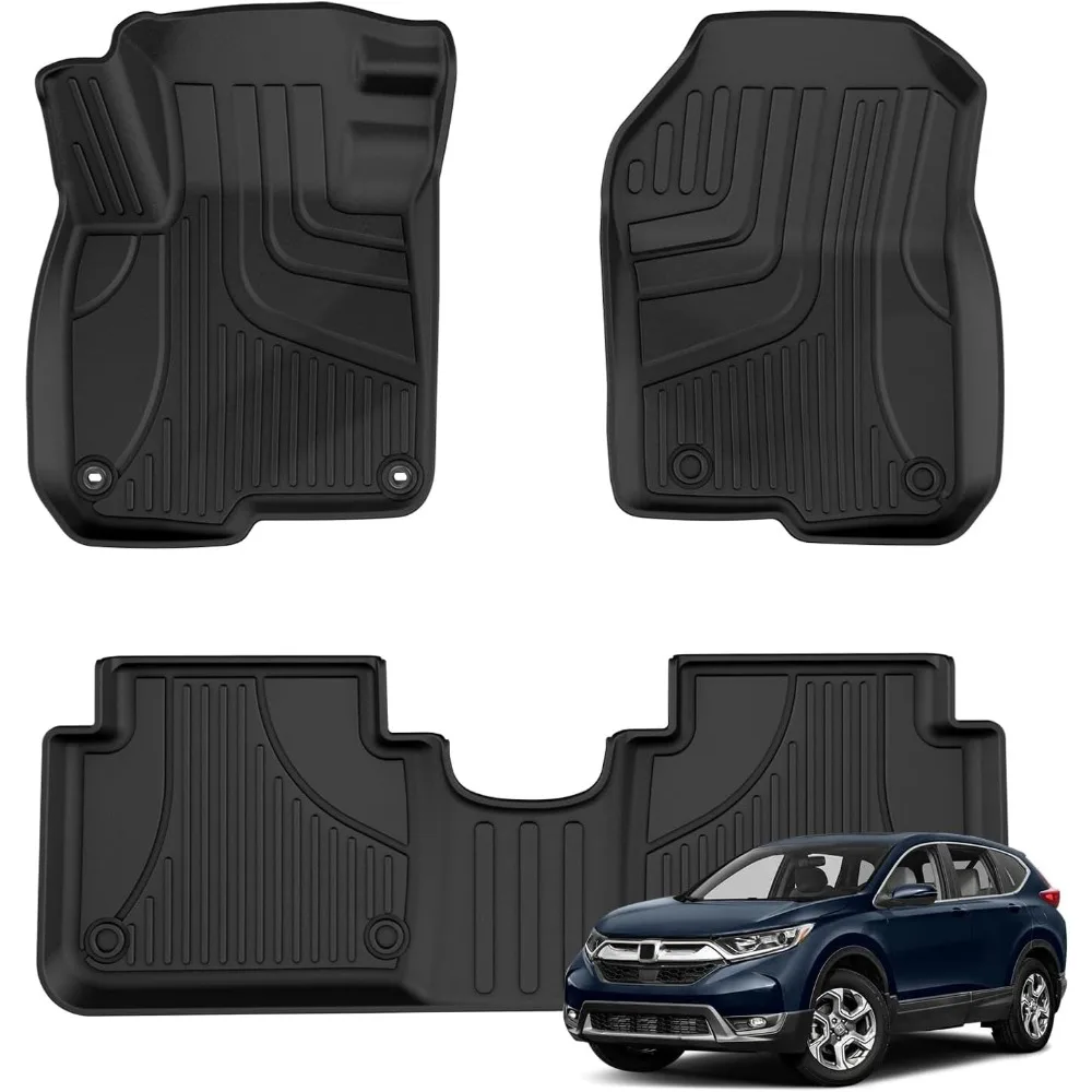 

US Car Floor Mats for 2017 2018 2019 2020 2021 2022 Honda CR-V CRV TPE All Weather Guard Protection, Cars Heavy