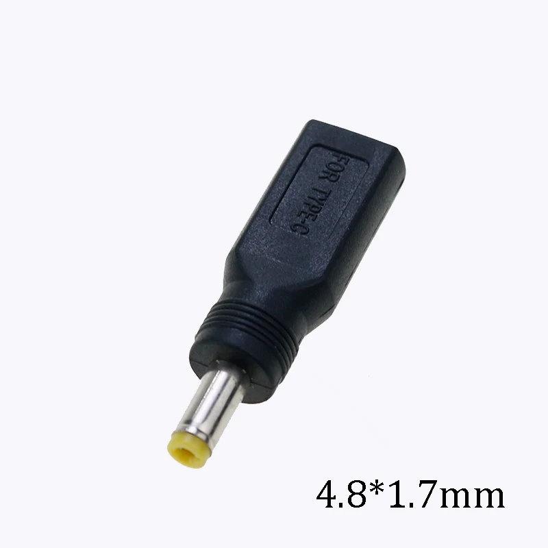 1 Stück Typ-C-Buchse zu Gleichstrom wandler Gleichstrom anschluss 3,0*1.0/5,5*2.1/5,0*1.0/5,5*2,5mm Laptop-Lade adapter