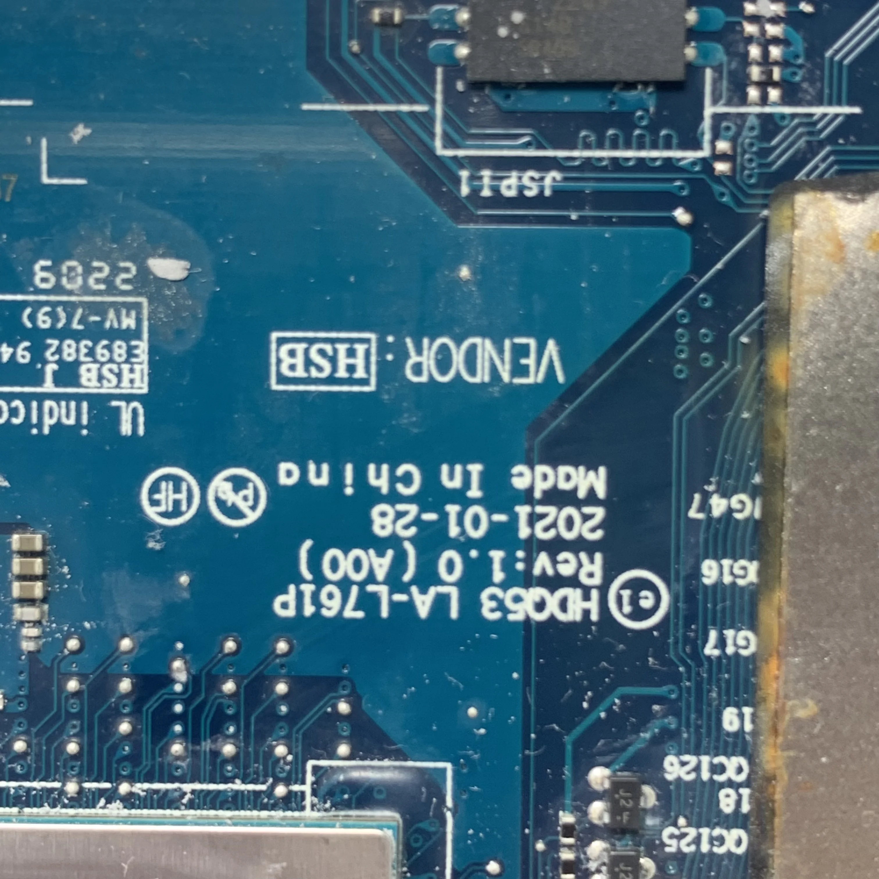 

0R5XW9 R5XW9 CN-0R5XW9 HDQ53 LA-L761P для материнской платы ноутбука DELL M17 R5 с процессором Ryzen 7 6800H GN20-E6-A1 RTX3070TI 100% протестировано нормально