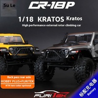 Hobby Plus Cr18p Rtr 1/18 Kratos External Rotor Rc Electric Climbing Off-Road Vehicle Remote Control Cars Model Adult Toys Gifts