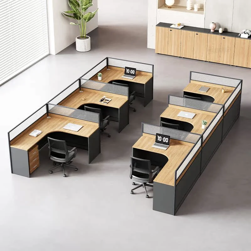 

Screen desk staff modern simplicity suitable for 6 people