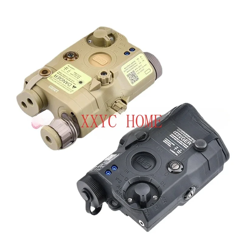 Tactical Laser Indicator LED Strong Light Explosion Illumination IR Red Green Blue Laser Battery Box