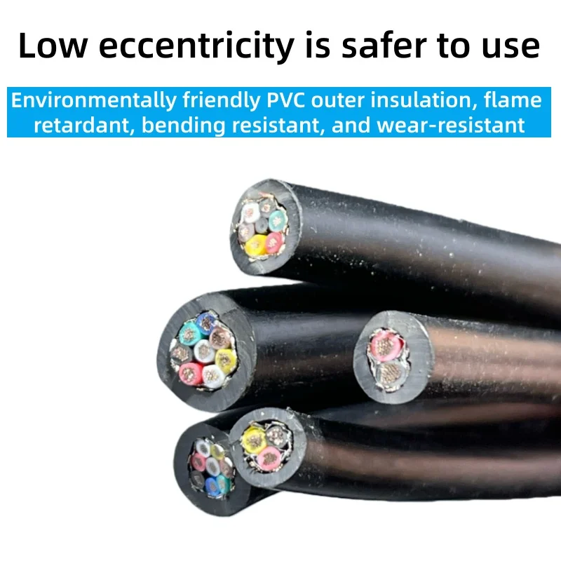 UL2464 Shielded Electrical Cable Tinned Copper Conductor PVC Insulation 300V Heat Resistant For Home Appliance 28awg-14awg