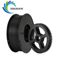 NEW KINGROON PLA PETG Carbon Fiber 3D Printer Filament 1.75mm 1kg (2.2lbs) PETG-CF PLA-CF High Strength 3D Printer Material