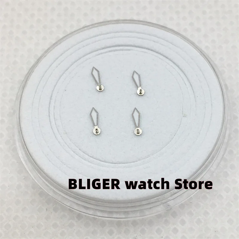 BLIGER Watch Hands 24 Hours Small Hand Green Luminous Fits NH37 NH39 Movement